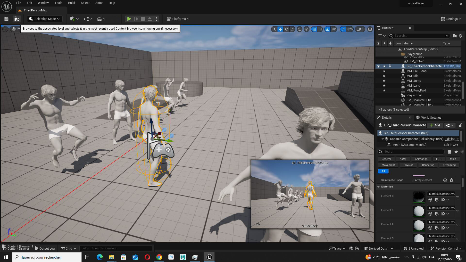 Download Free Rigged 3D Character Fully Rigged Optimized Free low-poly 3D model_11
