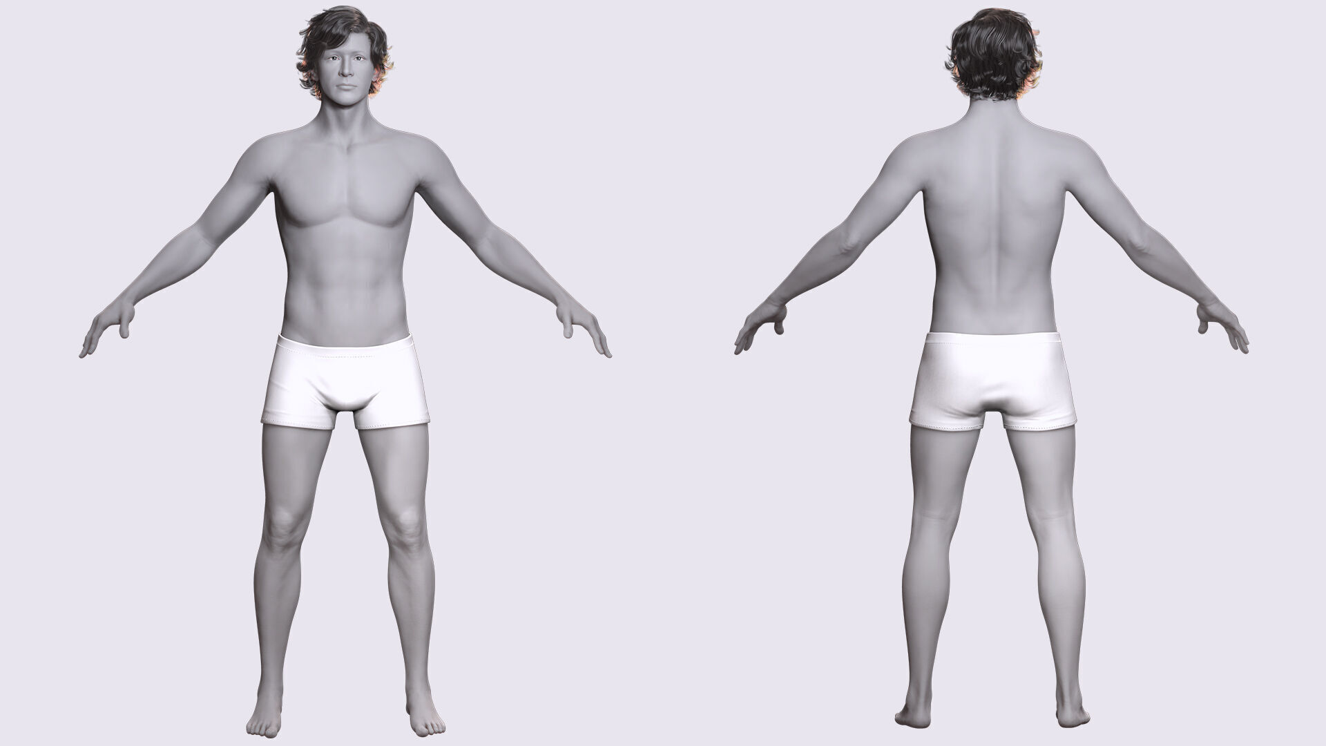 Download Free Rigged 3D Character Fully Rigged Optimized Free low-poly 3D model_6