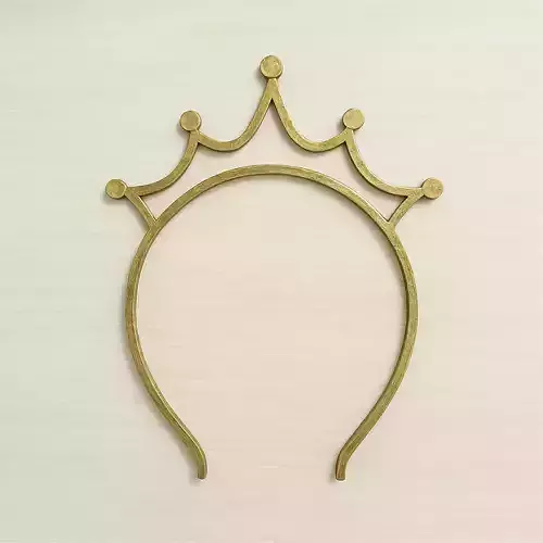 Crown Funny HeadBand - The Princess or Prince Crown 3D print model