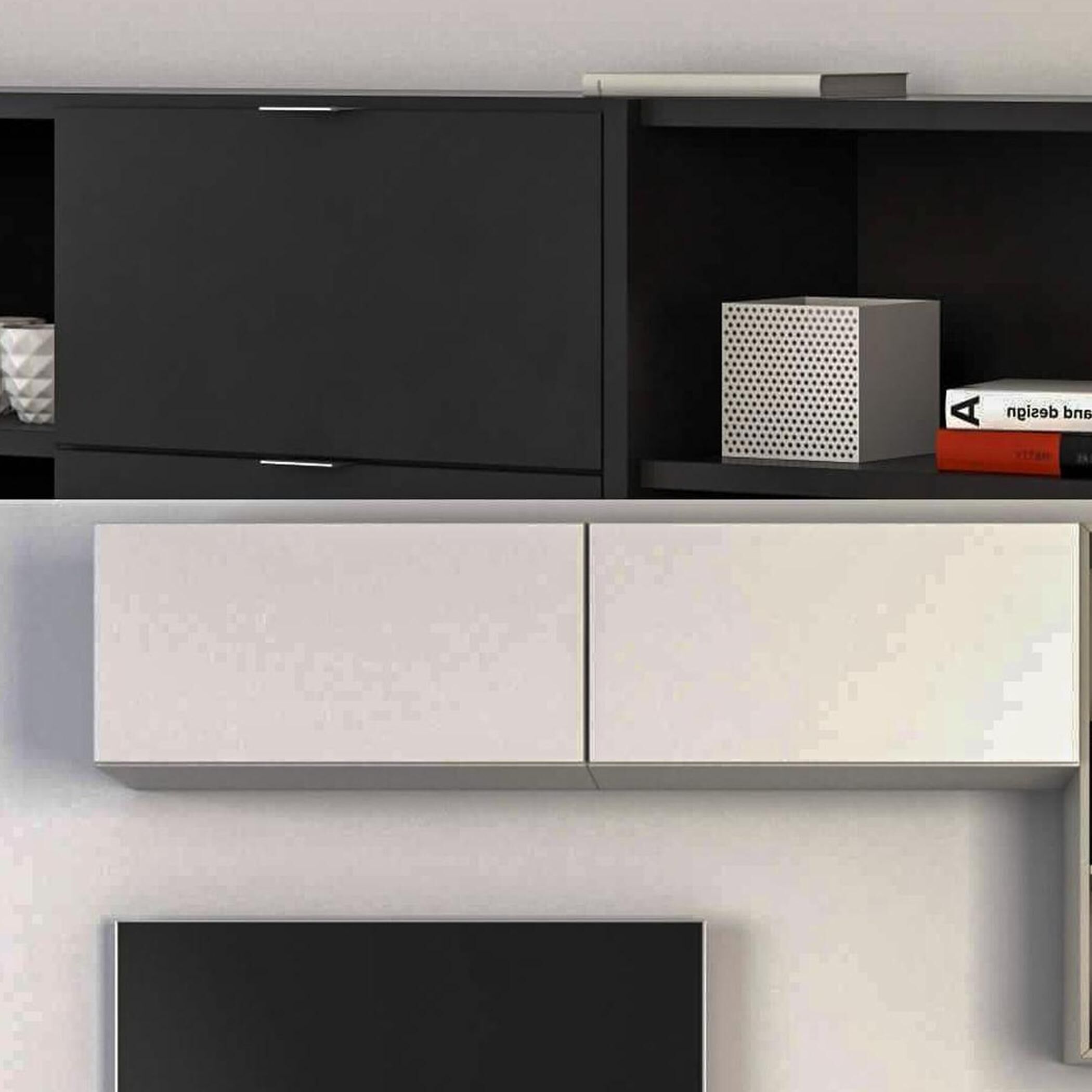 TV Cabinet Modern 3D model_4
