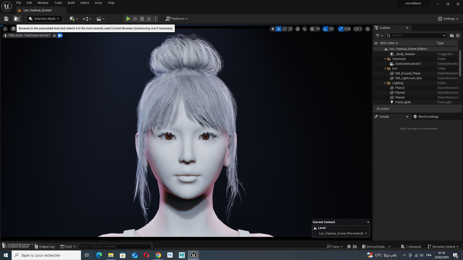 Download a Free High-Quality 3D Female Model Fully Rigged Free low-poly 3D model_9