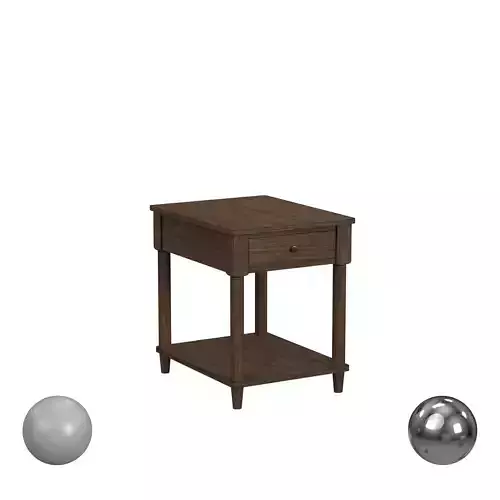 Rectangular End Table Drawer