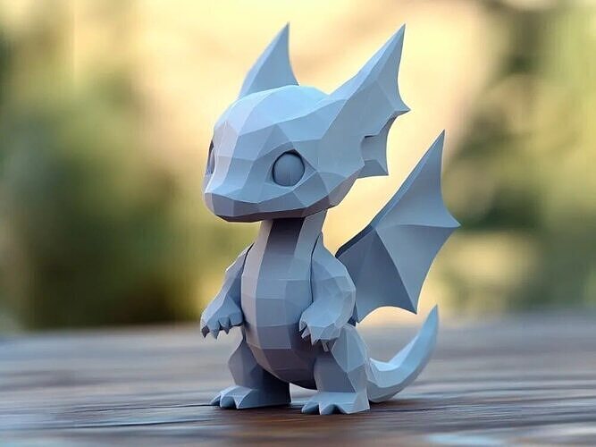 dragon Free 3D print model