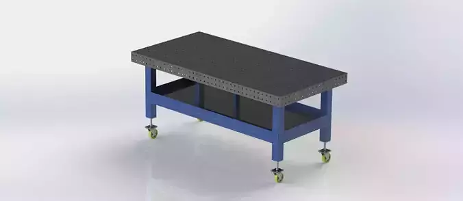 Professional Welding Table    Technical Drawings for Fabrication