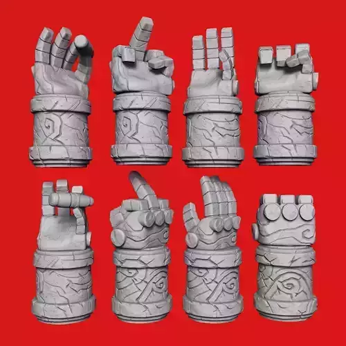 Hellboy arm Right hand of Doom