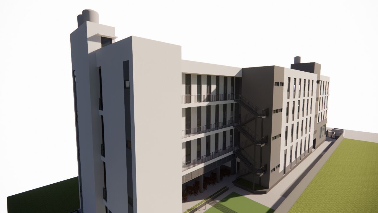 residential complex-Apartment 3D model_6