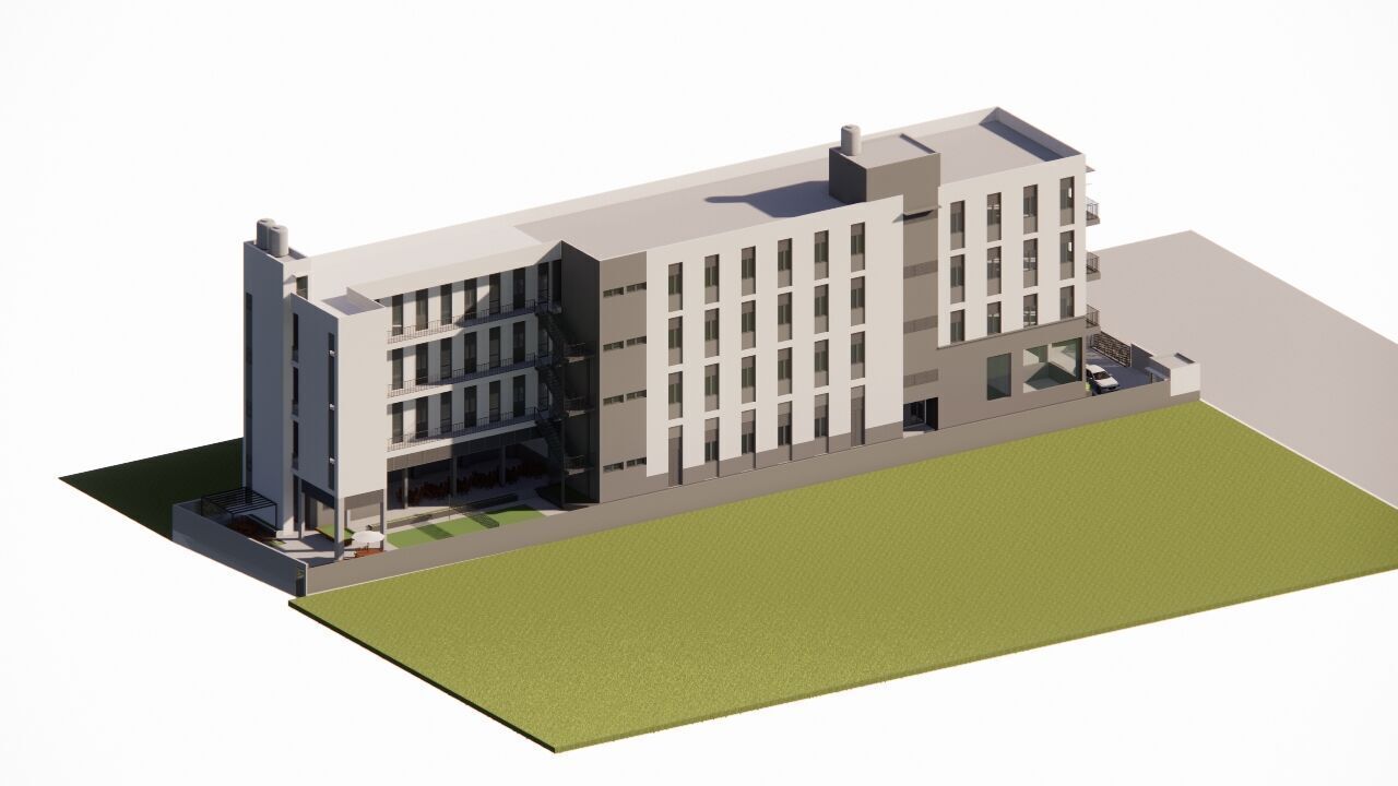 residential complex-Apartment 3D model_4