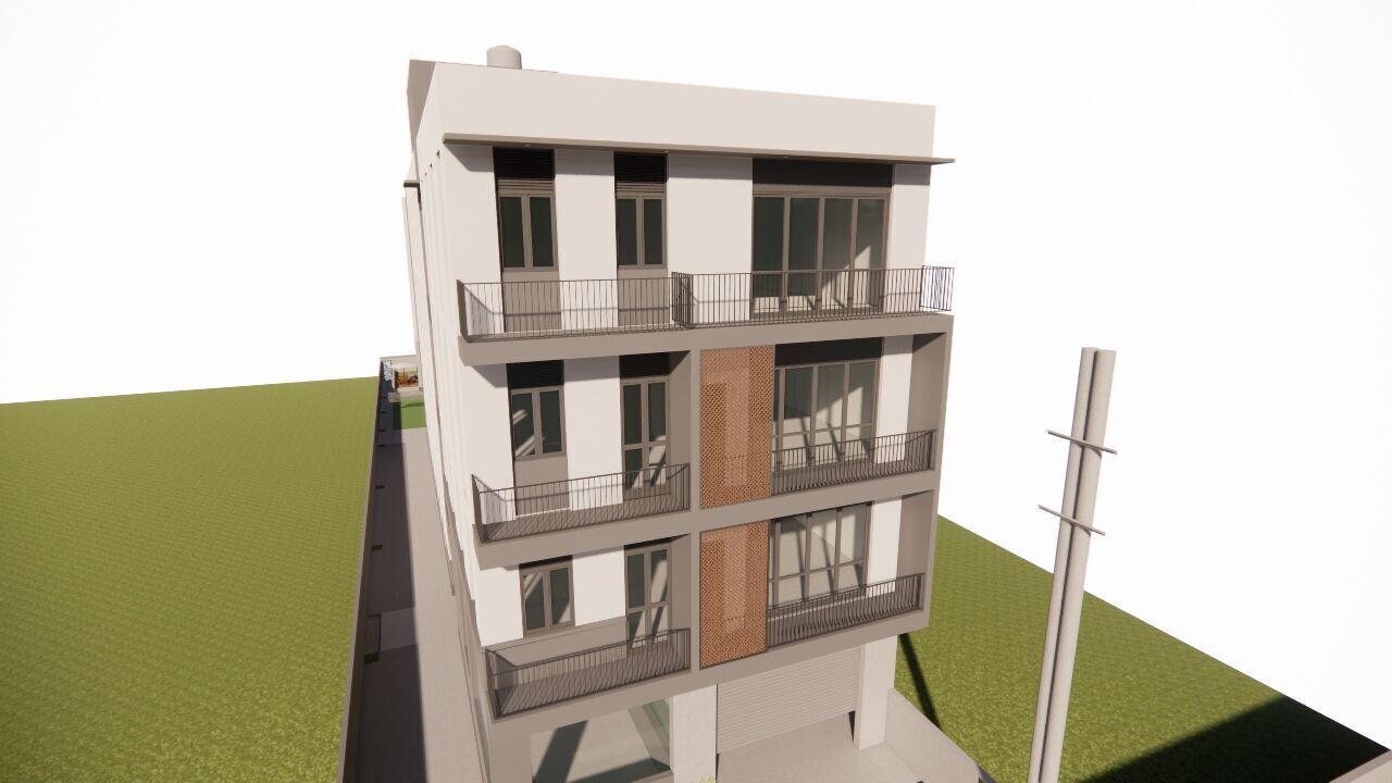 residential complex-Apartment 3D model_2