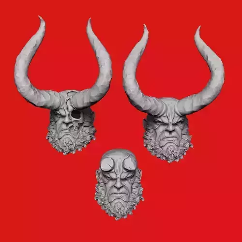 hellboy head