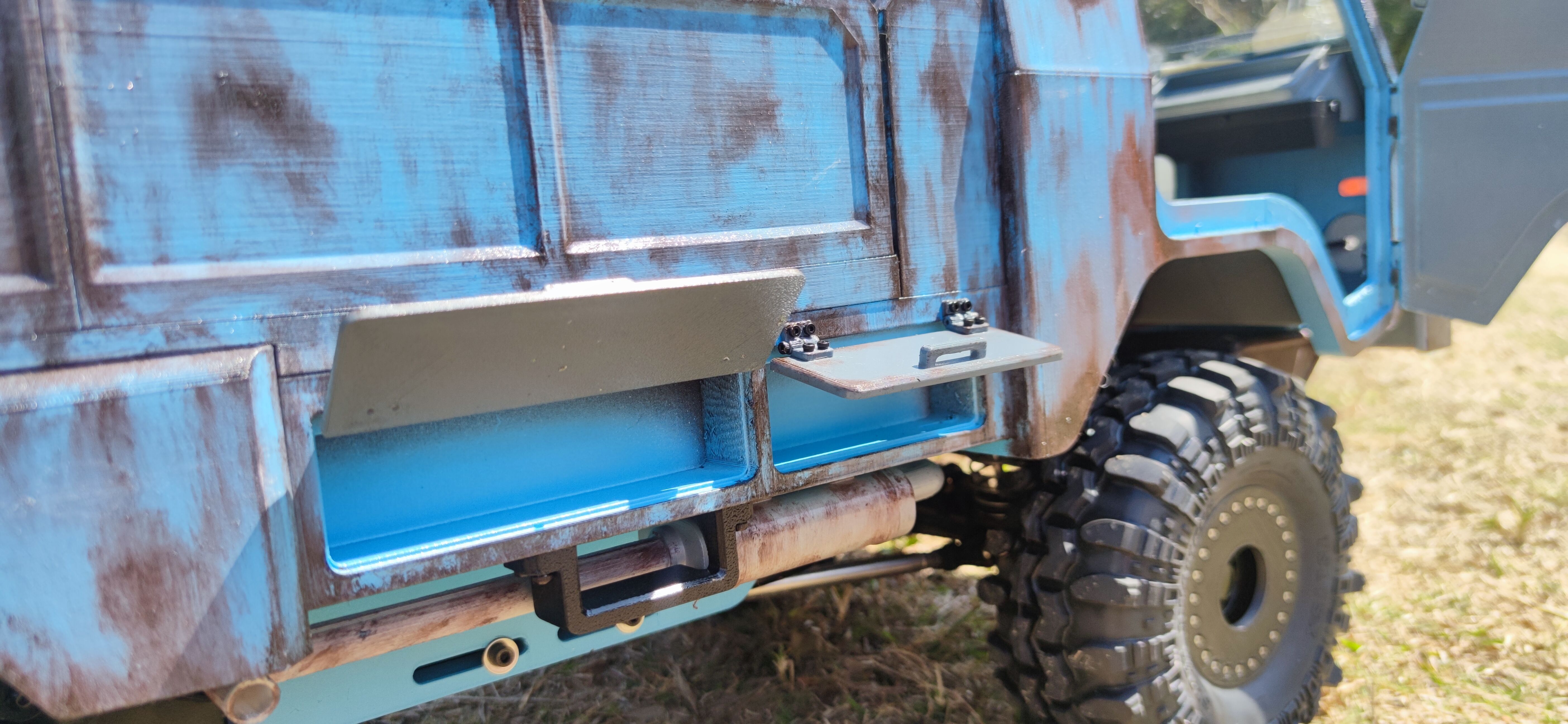 Crawler V306 Cab SCX6 - 1-6 RC body 3D print model_17