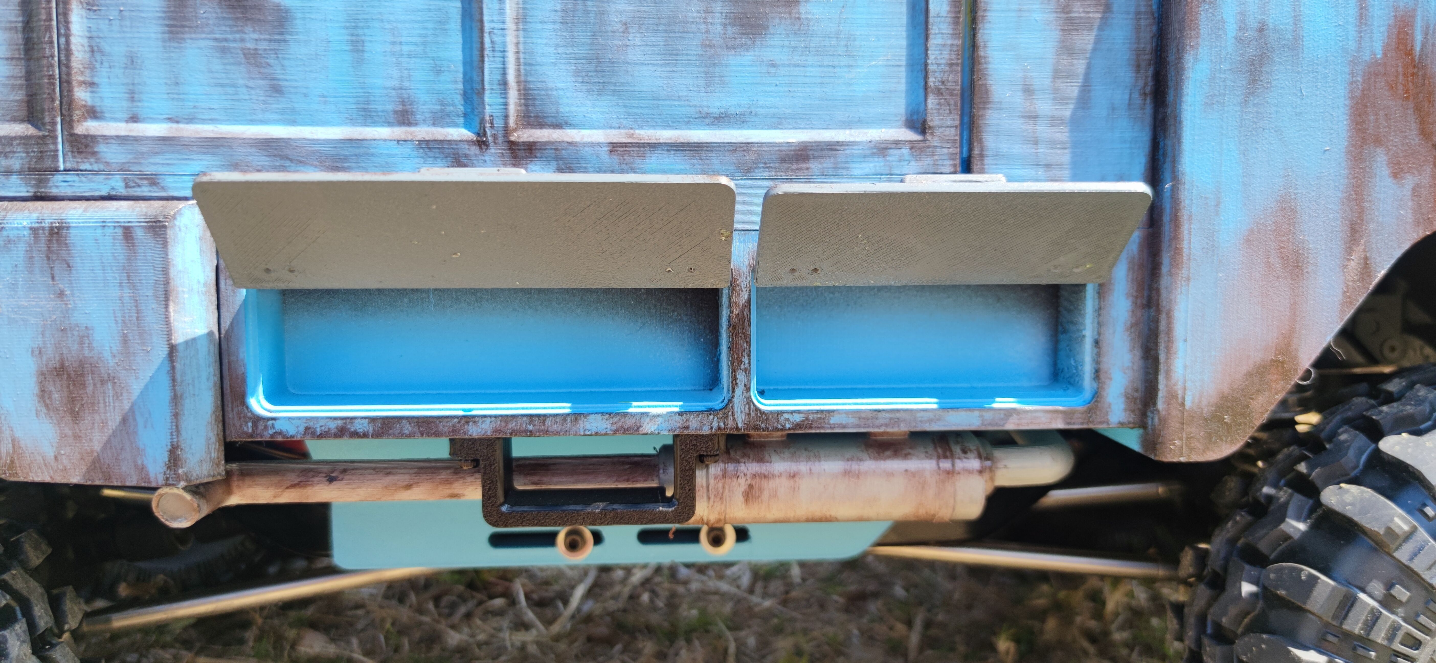 Crawler V306 Cab SCX6 - 1-6 RC body 3D print model_20