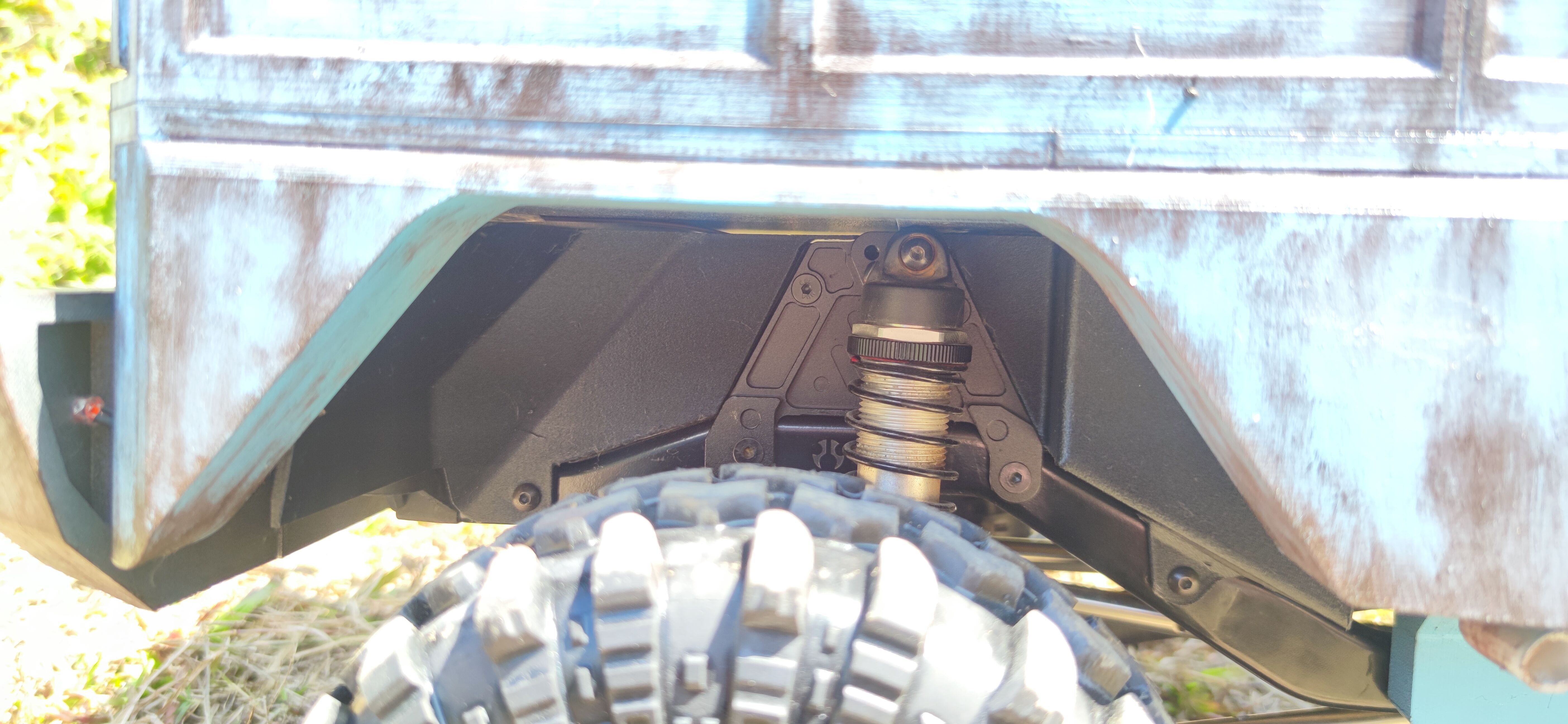 Crawler V306 Cab SCX6 - 1-6 RC body 3D print model_16