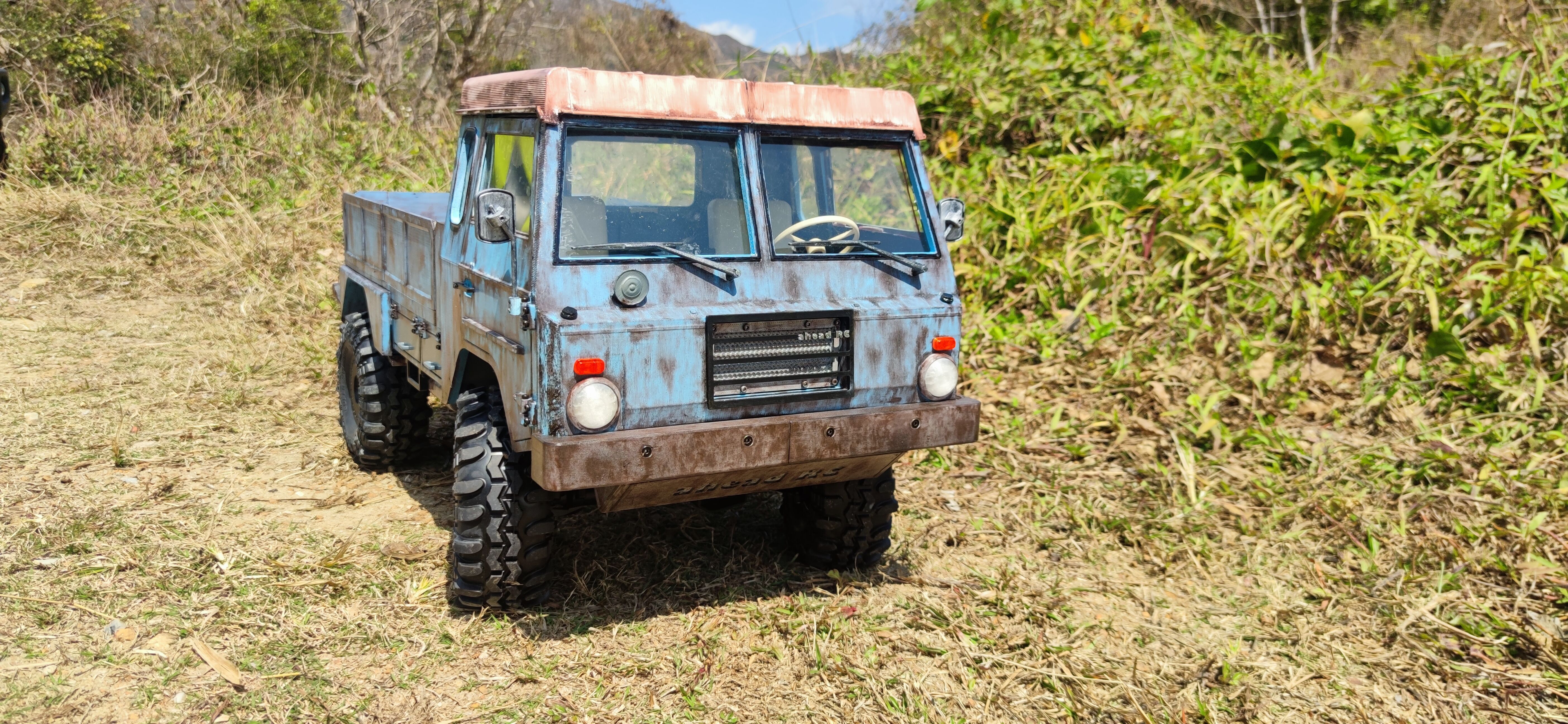 Crawler V306 Cab SCX6 - 1-6 RC body 3D print model_25