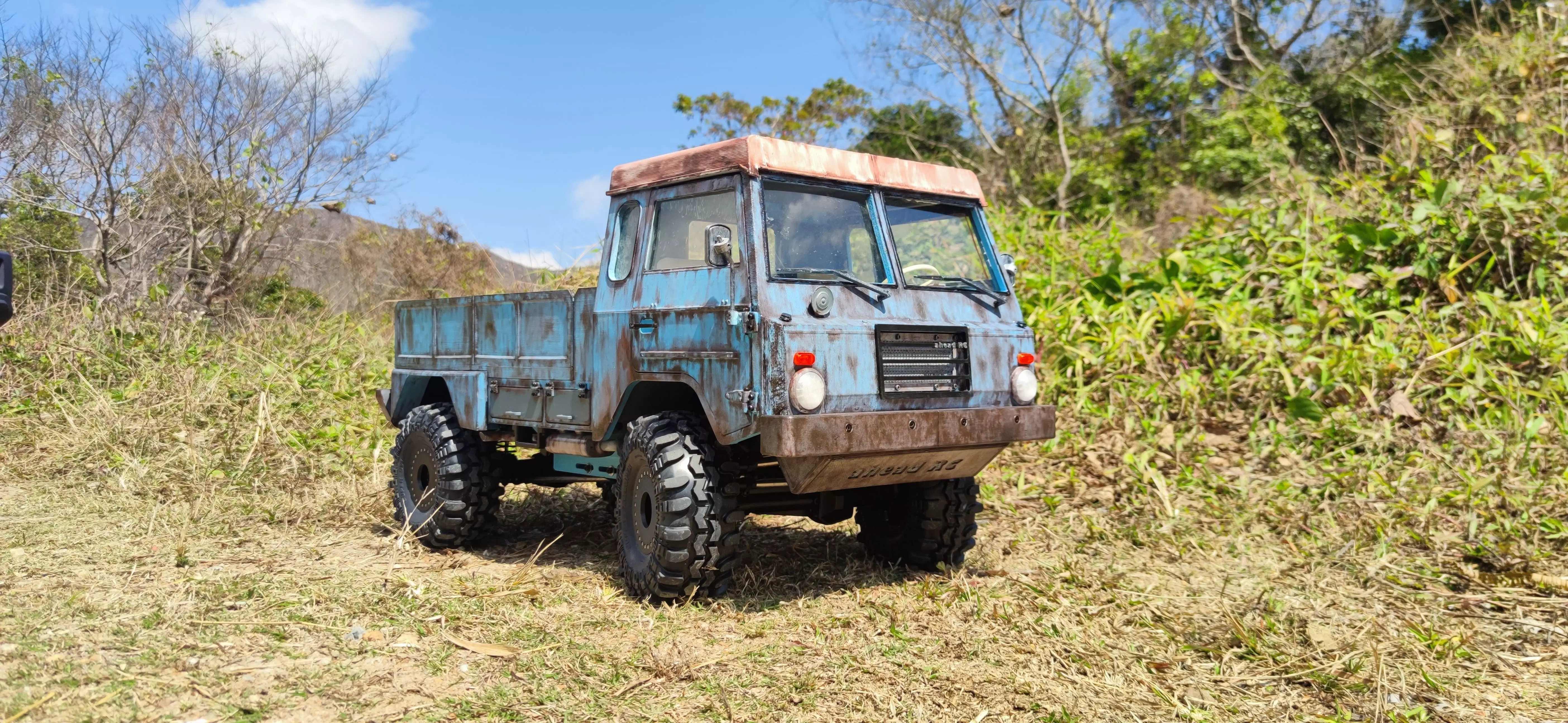 Crawler V306 Cab SCX6 - 1-6 RC body 3D print model_0
