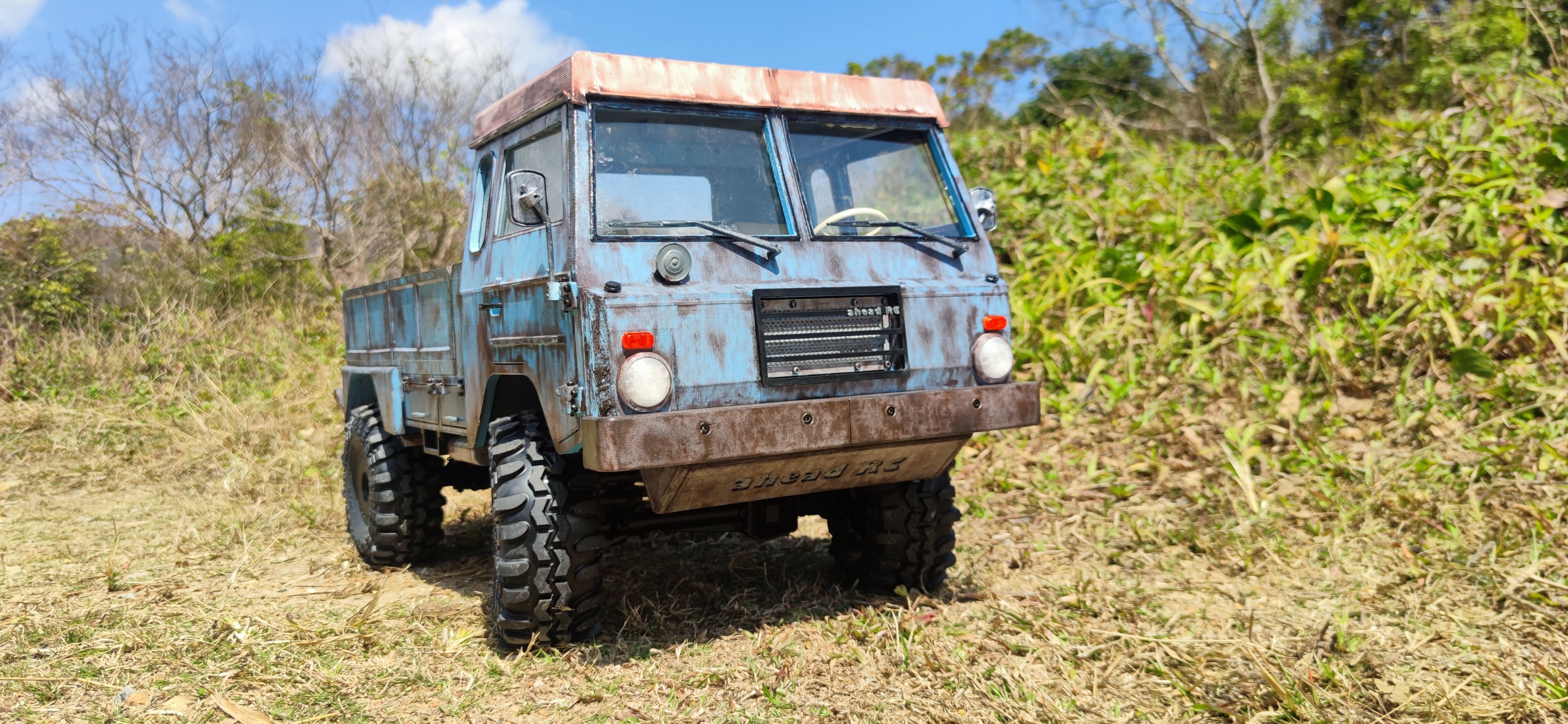 Crawler V306 Cab SCX6 - 1-6 RC body 3D print model_24