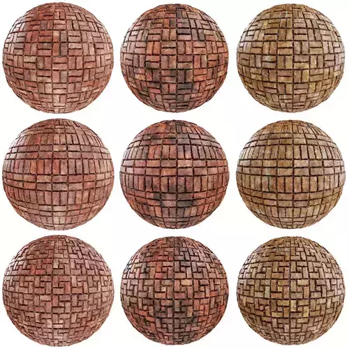 8K PBR Brick Wall Texture Collection Vol 03 Texture