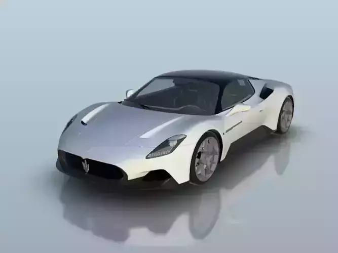 Maserati MC20 2022 3D print model