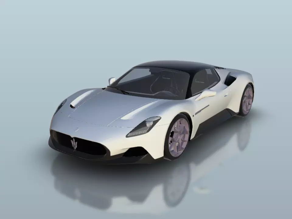 Maserati MC20 2022 3D print model_0