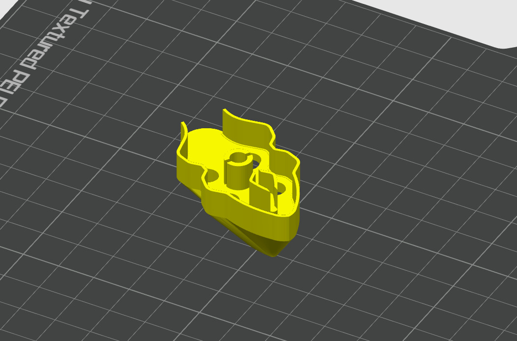 GEPRC MARK4 V2 10 INCH 7plusMM ARM PROTECTOR CLIP ONLY NO BOLTS 3D print model_1