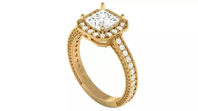   Women Ring  3dm STL OBJ FBX Details