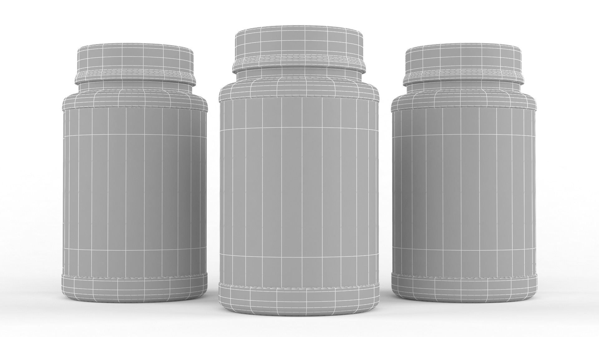 Protein Powder 3D model_5