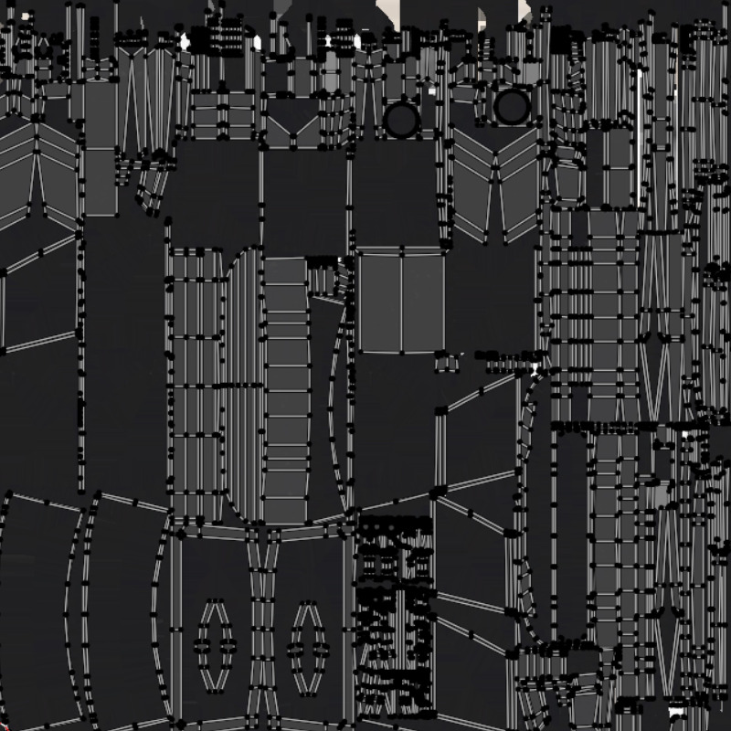 Range Rover Classic With Interior Low-poly 3D model_12