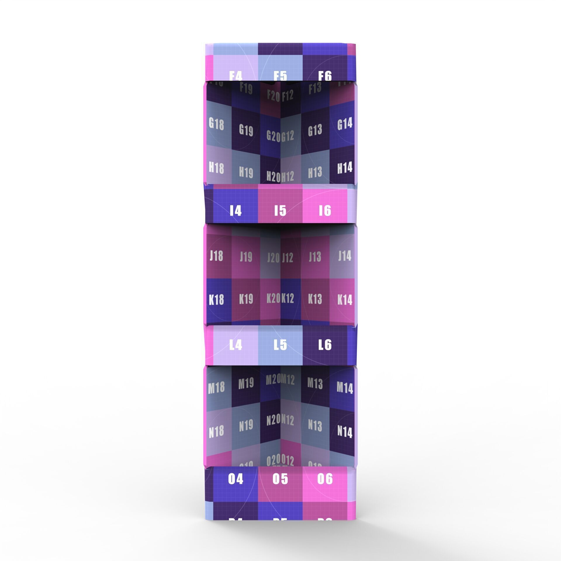 Point of Sale Cardboard Display Stand Texture_7