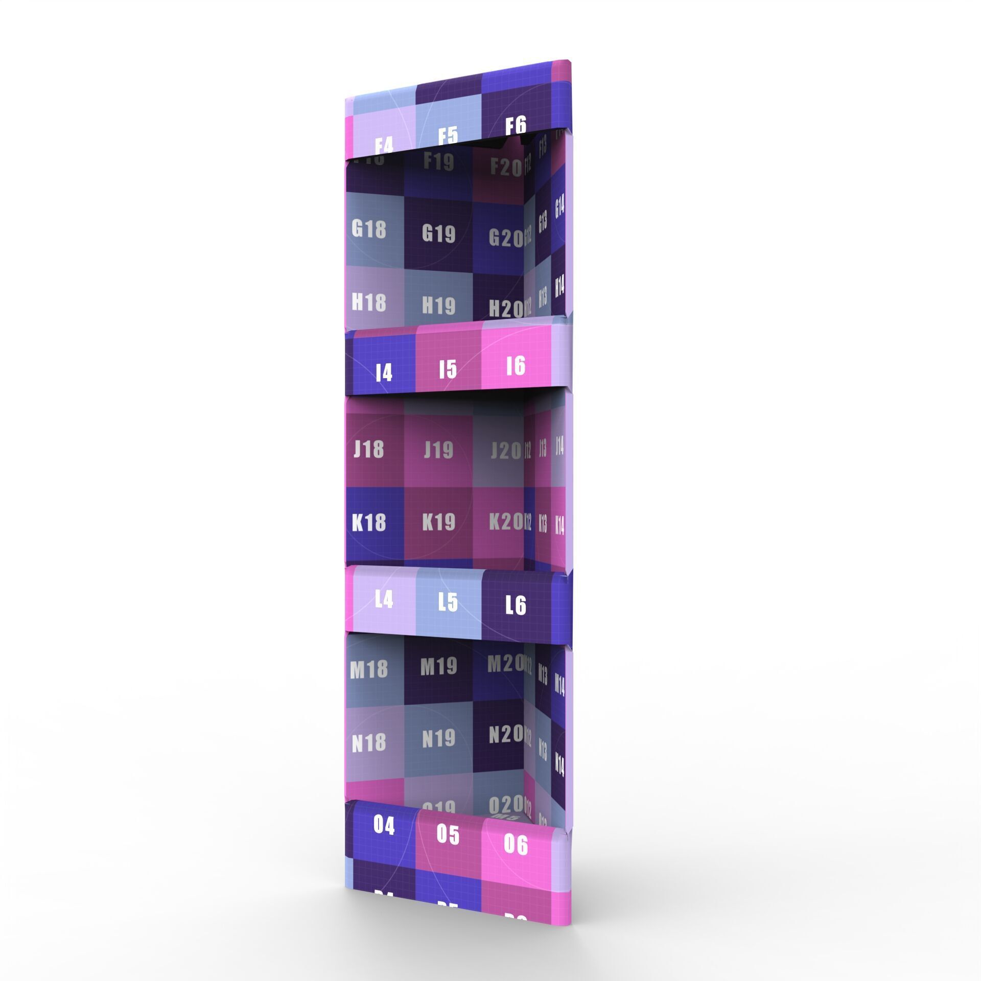Point of Sale Cardboard Display Stand Texture_8