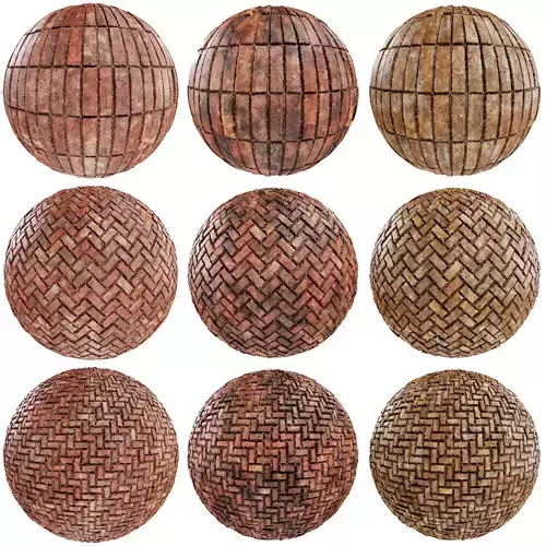 8K PBR Brick Wall Texture Collection Vol 05 Texture