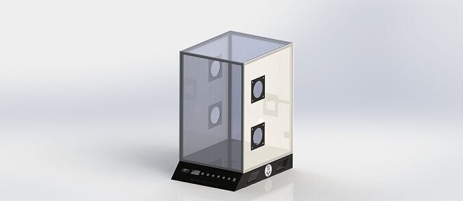 Customizable 3D Printer Enclosure  CR10SMARTPRO 3D model