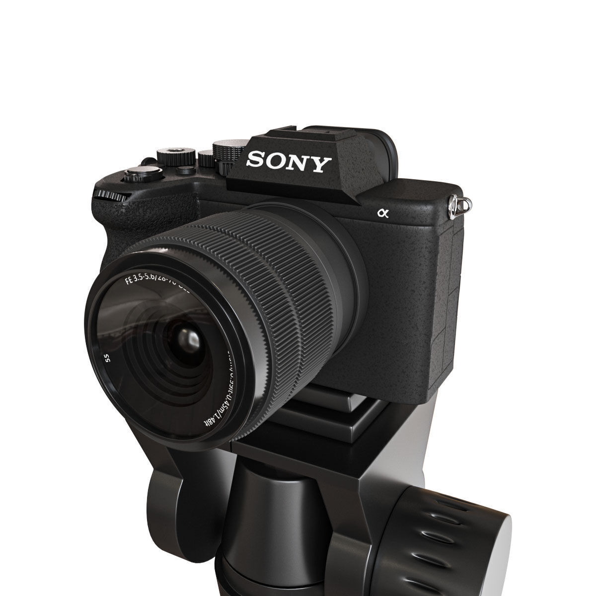  A set of studio equipment 3D model_2