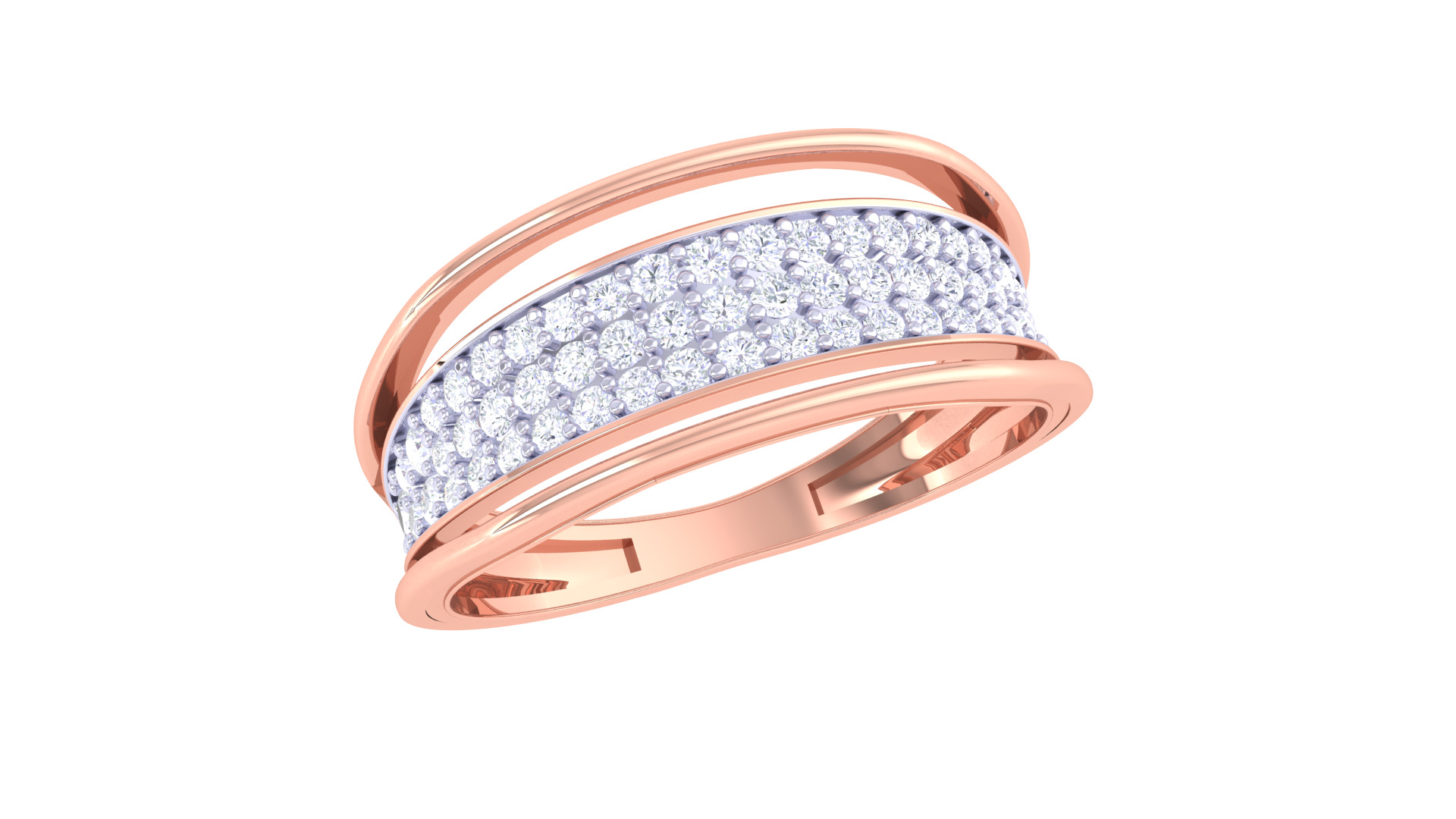 Women Ring mtl 3dm STL OBJ FBX Details 3D print model_1