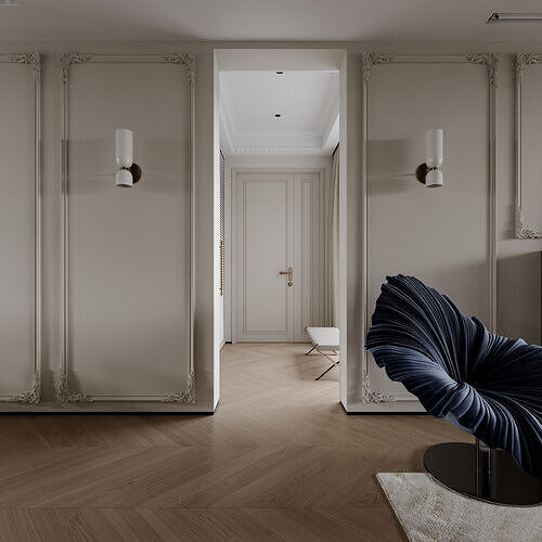 Apartment interior scenes        3D model 6