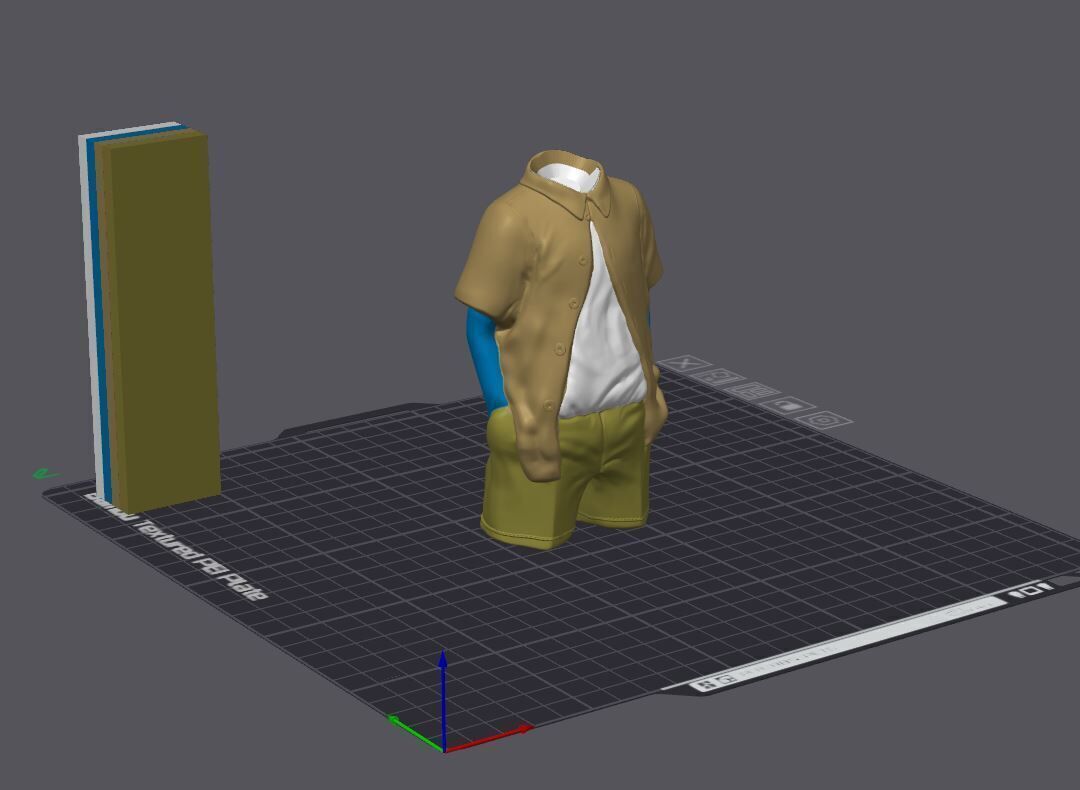 Bugs Bunny Urban Style  STL  3MF  -3d printer 3D print model_2