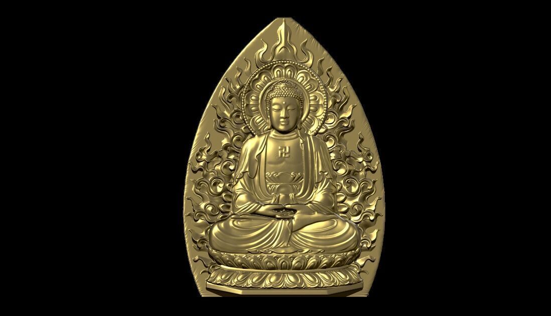 BUDHA 3D print model_7