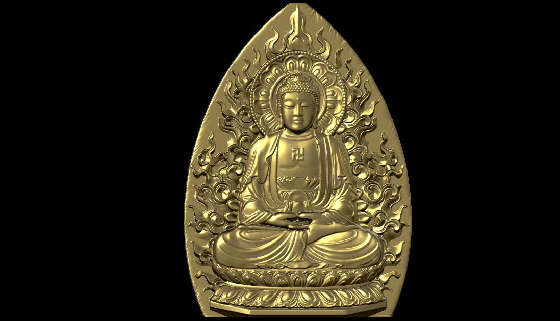 BUDHA 3D print model_1