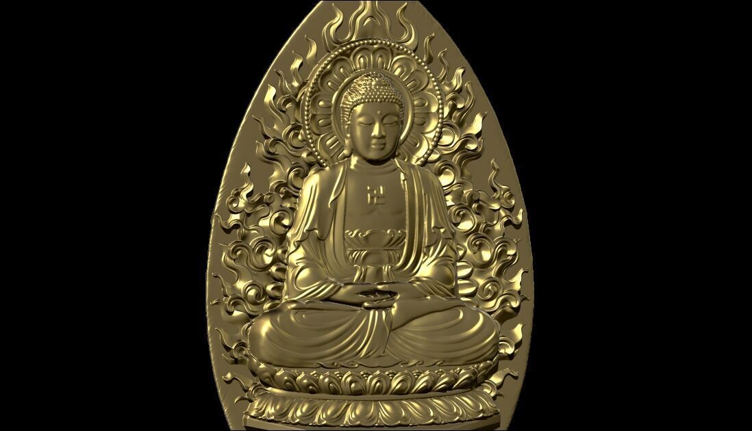 BUDHA 3D print model_5