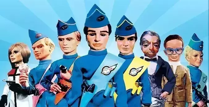 Thunderbirds Collection 3D Head Sculptures