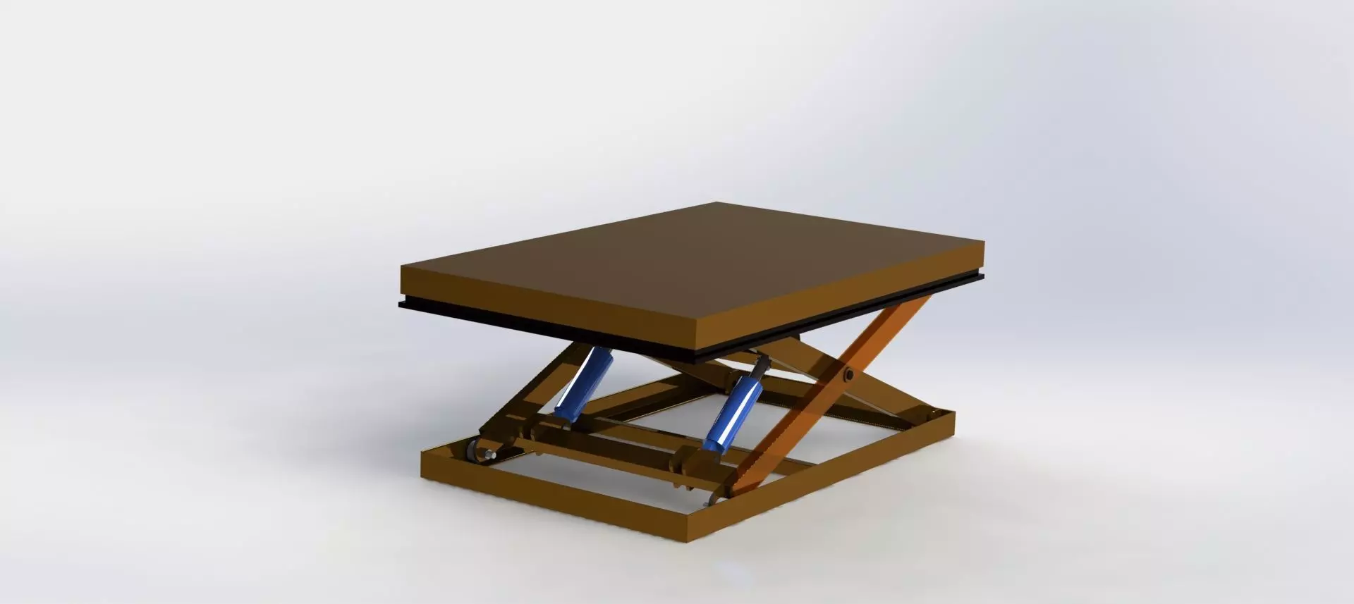 Hydraulic Jack 3D Model  Customizable  High-Detail Design 3D model_0