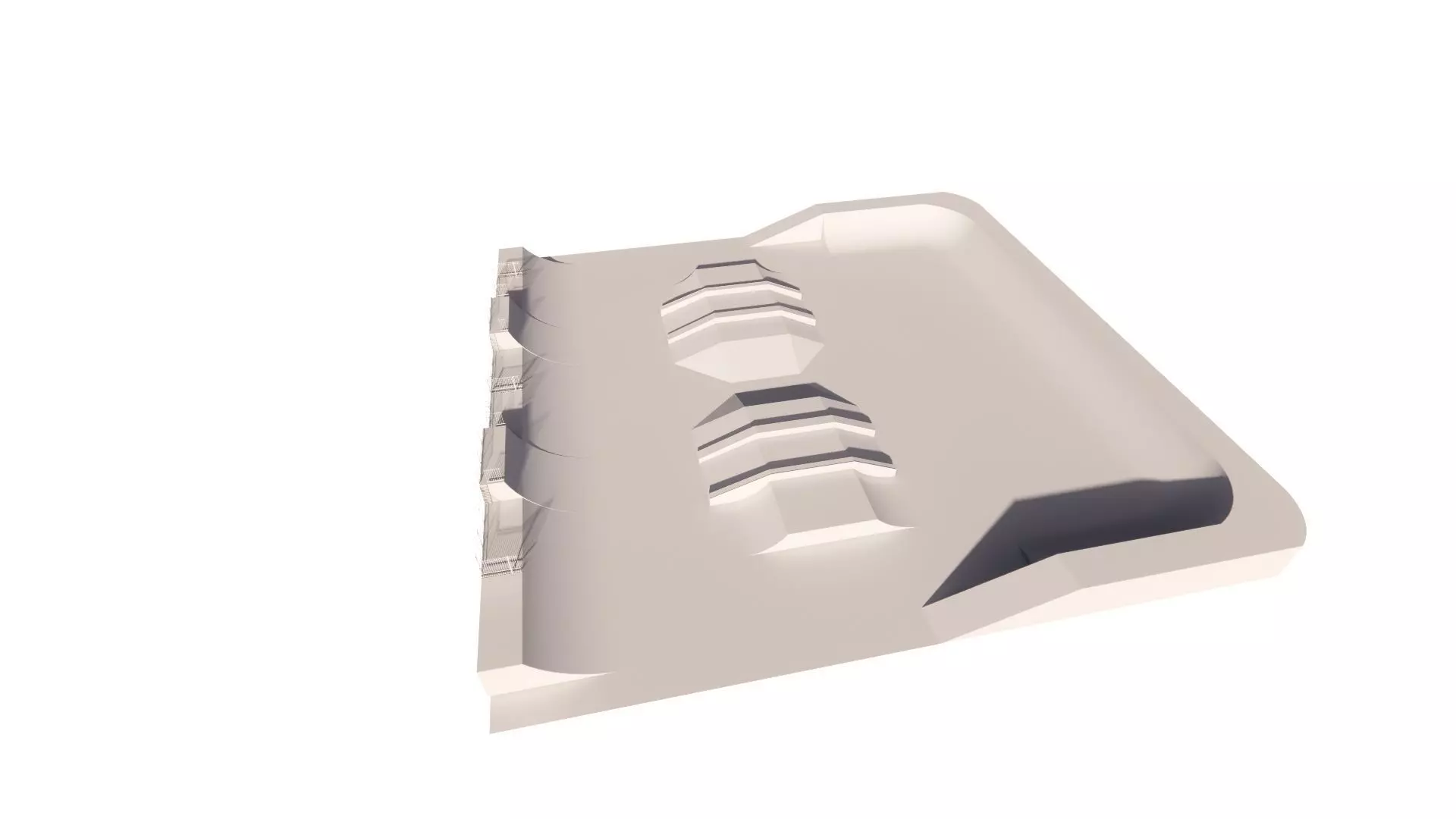 Skatepark-Skate Park PACK 3D model_0