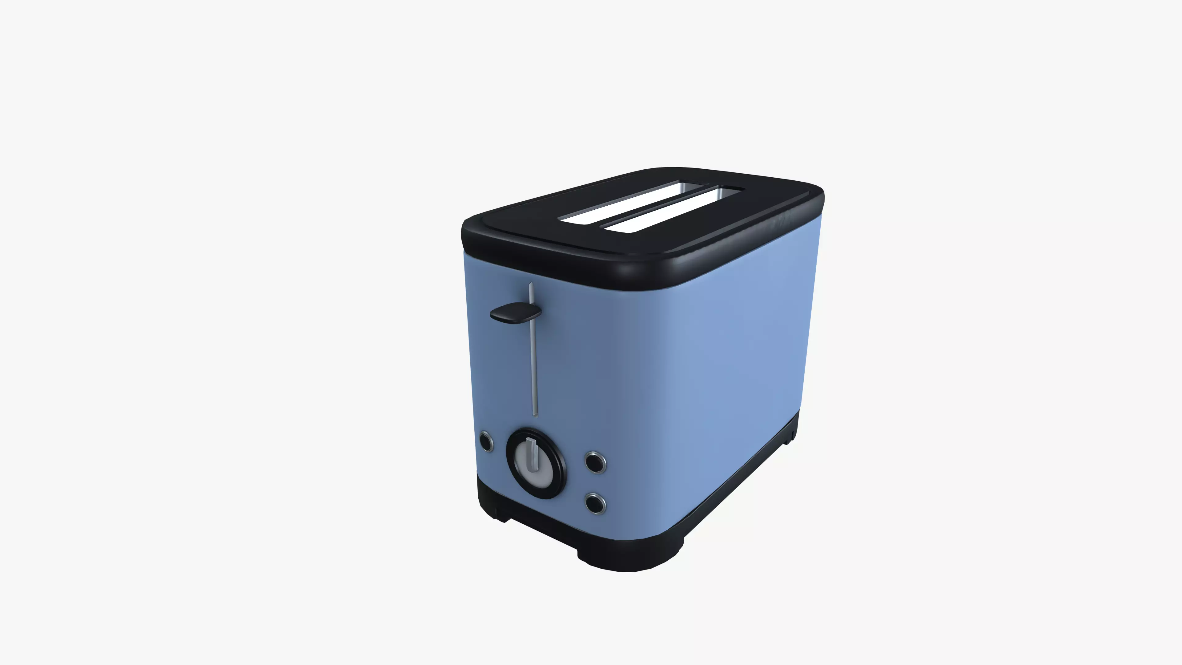 Electric Bread Toaster 3D model_0