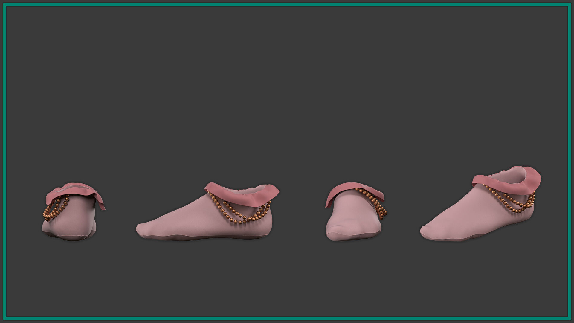 12 female socks-vol2 3D model_8
