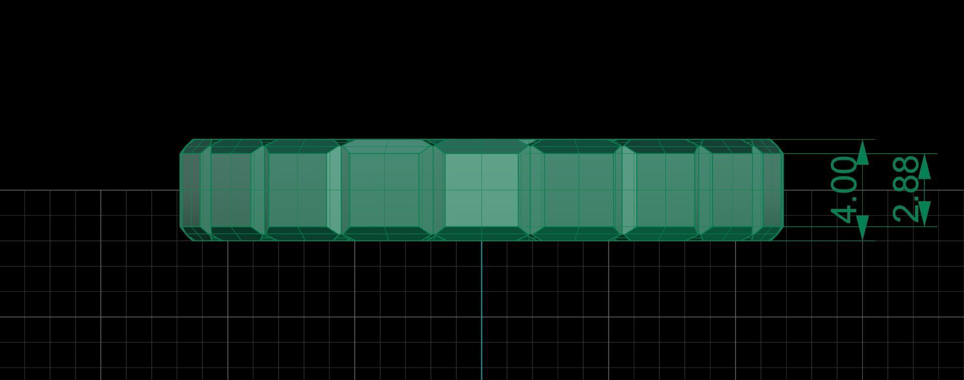 Cube Ring 3D print model_7