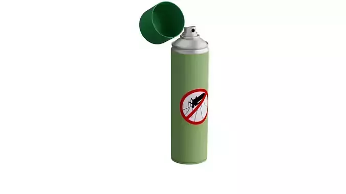 Bug Repellent Low-poly 3D model