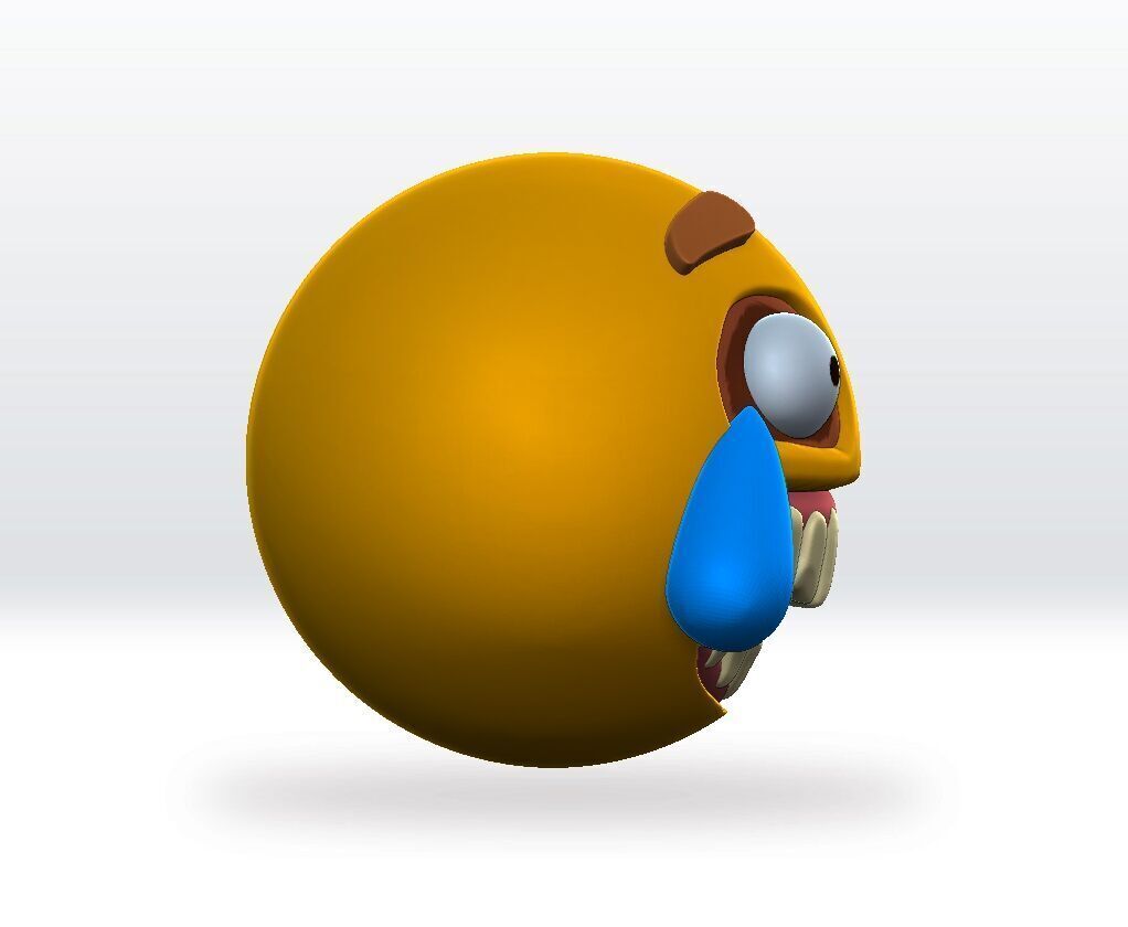 Repo Emoji Monster STL file Repo 3D Model Fanart 3D print model_4