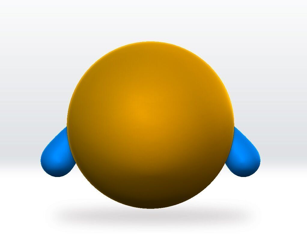 Repo Emoji Monster STL file Repo 3D Model Fanart 3D print model_3