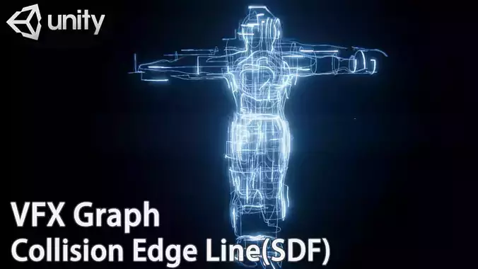 Unity VFX Graph - Collision Edge Line-SDF 3D model Unity VFX Graph - Collision Edge Line-SDF 3D model