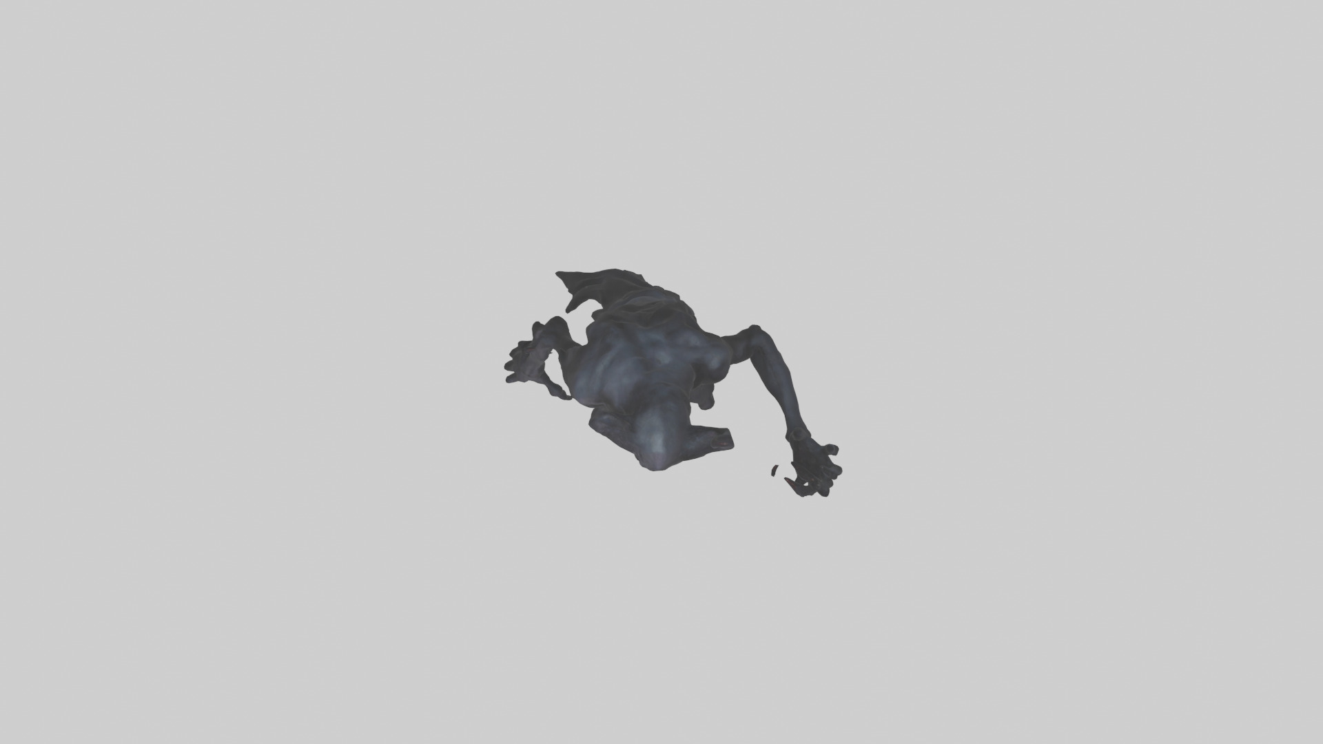 Demonic Shadow model Low-poly 3D model_14