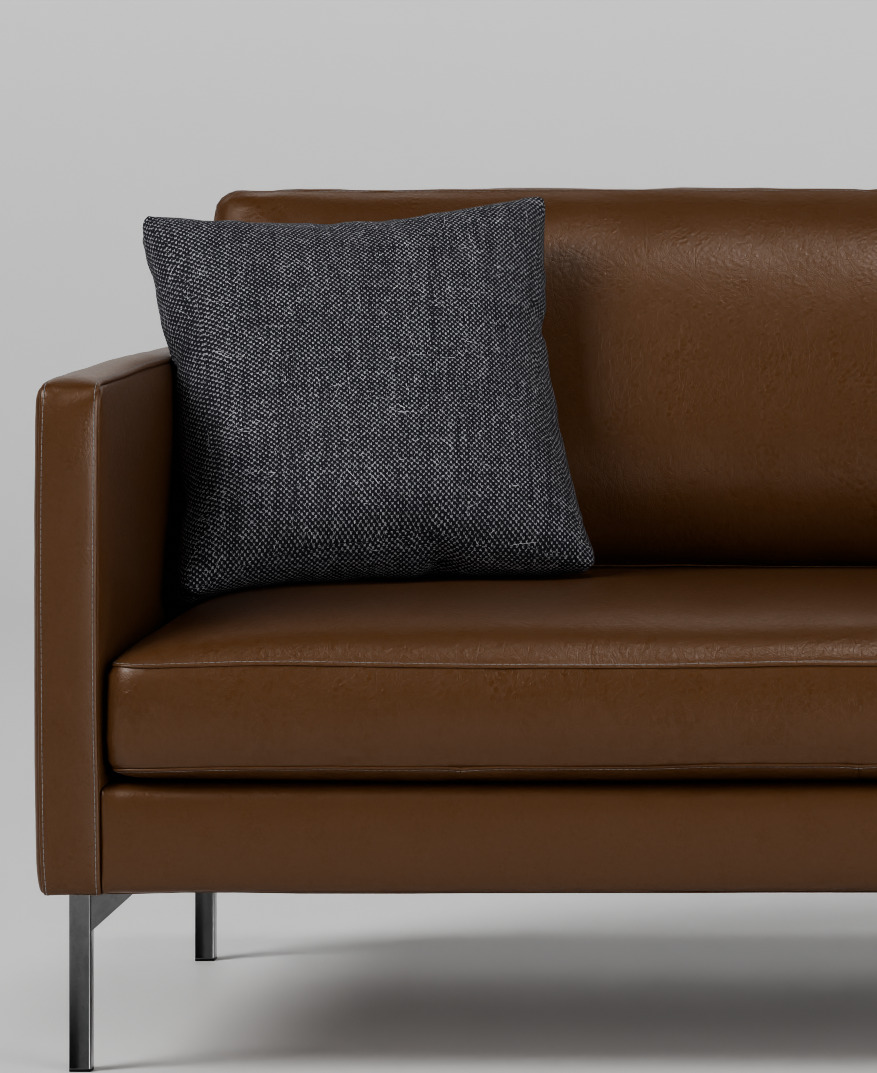 Couch Neoclassic style 3D model_5