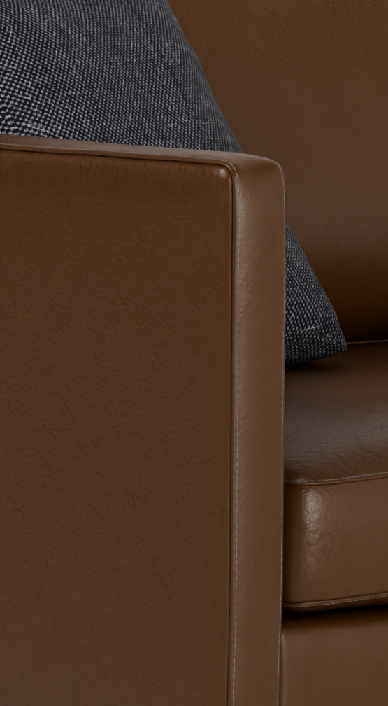 Couch Neoclassic style 3D model_8